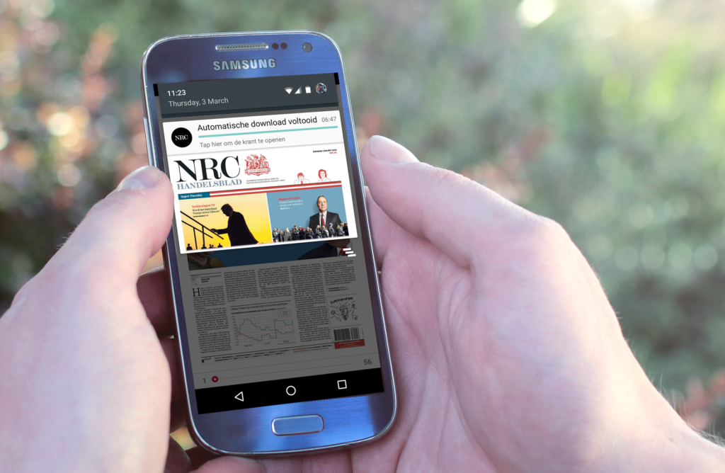 New NRC Android apps with automatic background downloading - Twipe