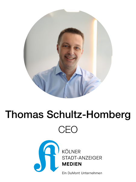 Thomas Schultz-Homberg - CEO Kolner Stadt Anzeiger Medien