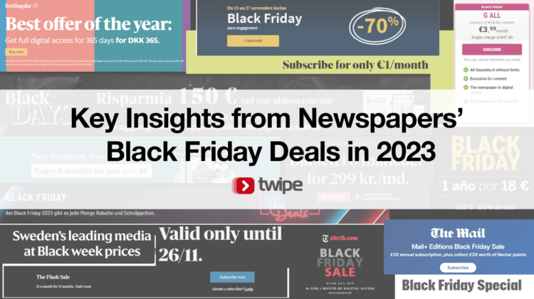 Key Insights from Newspapers’ Black Friday Deals in 2023 